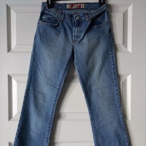 Woman Medium Rise, Flare Washed Jeans- slim fit- US size 4 -6/ EU size 27-28